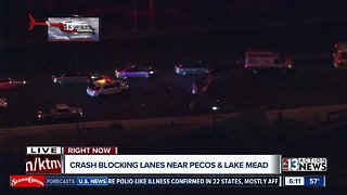 Crash near Pecos & Lake Mead