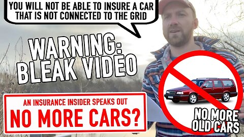 They are coming for your car. An insurance insider speaks out