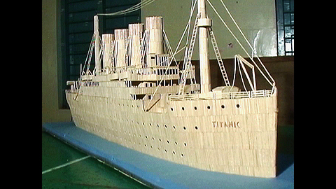 Matchstick Titanic