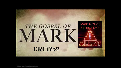 The Gospel of Mark - Read aloud Version DRC1752