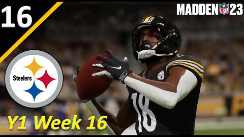 Our Defense Keeps Us In This Game l Madden 23 Pittsburgh Steelers Franchise Ep. 16