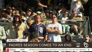 Fans at Petco Park watch party reflect on Padres' 2022 season