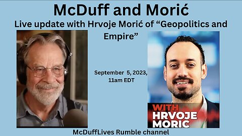 "McDuff and Morić, September 5, 2023