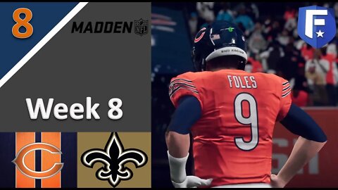 #8 Brees Comes to Town l Madden 21 Chicago Bears Franchise