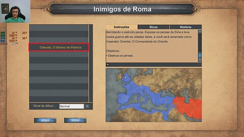 AGE OF EMPIRES 1 - 09 INIMIGOS DE ROMA 4 - ODENATO O SENHOR DE PALMIRA