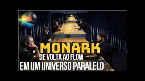 Monark no FlowVerso | universos paralelos, energia escura, big-bang e teoria das cordas explicadas