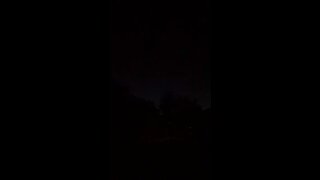 Strange audio captured while filming ufo