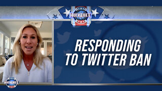 Marjorie Taylor Greene Responds to Twitter Ban | Exclusive Interview Part 1 | Huckabee