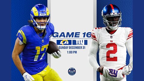 Los Angeles Rams vs. New York Giants | Week 17 Preview