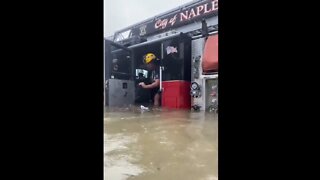 Naples, Florida Fire Department Caught Under Water