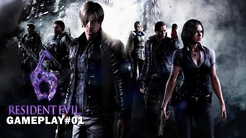 Resident Evil 6 - GamePlay#1 -Introdução e História, Lion e Chris estão de volta!