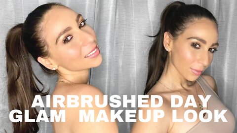 Airbrushed Easy Everyday Makeup Glam Tutorial Using Easy Techniques | Yael Perez