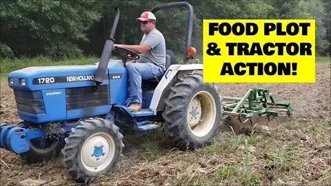 Home made Disc-Chisel Plow in Action! Kioti RX7320 & New Holland Tractor action!