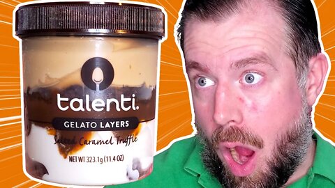 Talenti Gelato Layers Salted Caramel Truffle | With Dulce De Leche, Cookies, and Caramel Truffles