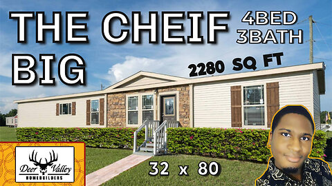 THE BIG CHIEF BY DEER VALLEY HOMES WOODLAND SERIES | FULL TOUR | DIVINE MOBILE HOME CENTRAL |