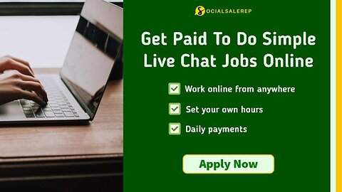 Live Chat Jobs - You Have To Try This One