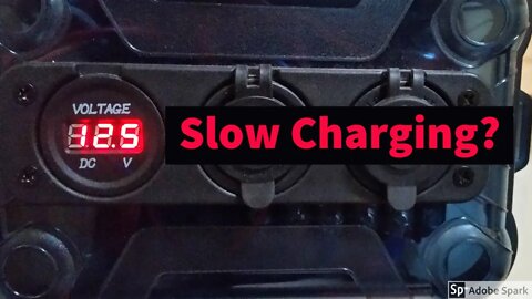 RV Trailer Battery Charging Too Slowly?