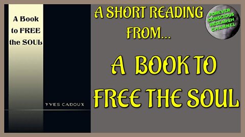 A Book to Free The Soul by Yves Cadoux - Some Passages & Small Commentary (Please Read Description)