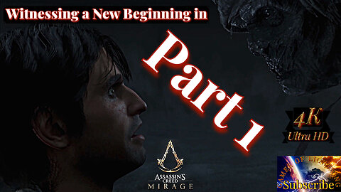 Unveiling the Origins of Basim! Let's Play Assassin's Creed: Mirage Chapter 1 Blind Playthrough