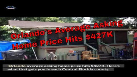 Orlando's Average Asking Home Price Hits $427k