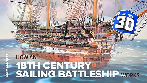 How an 18th Century Sailing Battleship Works