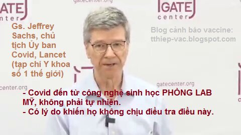 Nguồn gốc Covid - Công nghệ sinh học Phòng thí nghiệm Mỹ