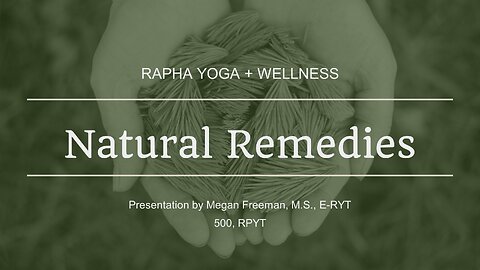 TAC-Megan Freeman Natural Remedies