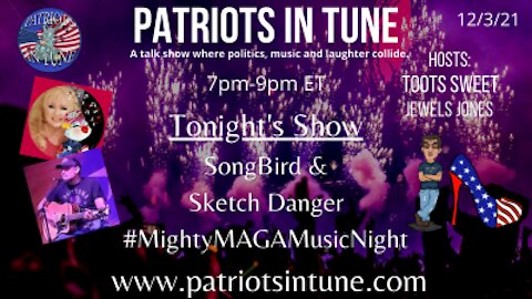 Part 1: CORRUPTION RUNS DEEP! MUSICAL GUESTS: SONGBIRD4TRUMP & SKETCH DANGER - PIT - Ep. #502 - 12/03/2021