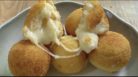 Potato cheese balls | crispy and cheesy