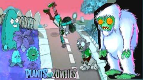 plant vs zombie Yeti _ Survival Day Hard