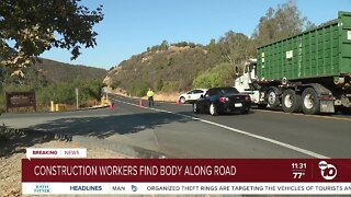 Construction workers discover body along road in Elfin Forest