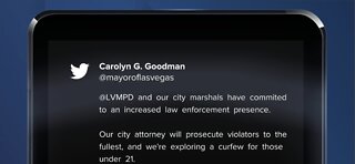 Las Vegas mayor: City weighing curfew for people under 21 after string of shootings downtown