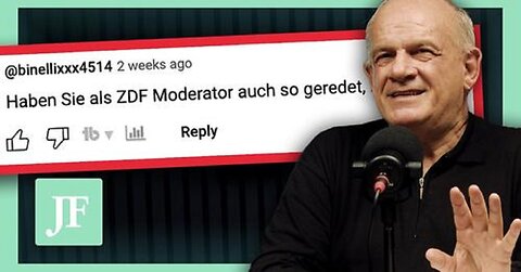 Peter Hahne reagiert auf Kommentare!