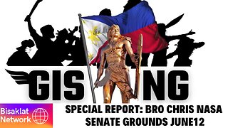 PAGBABALITA NI BRO CHRIS MULA SA SENADO