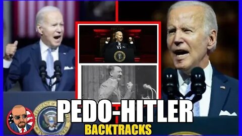 UPDATE: Joe "PedoHitler" Biden BACKTRACKS like a COWARD after Declaring WAR on MAGA Republicans!
