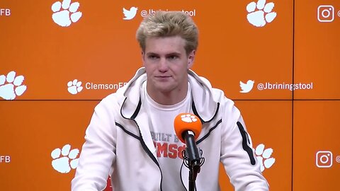 Jake Briningstool sees Clemson offense getting better along with Cade Klubnik