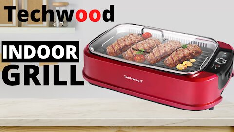 Techwood Indoor Grill [Amazon] - BBQ Smokeless Grill with Tempered Glass - Reviews 360