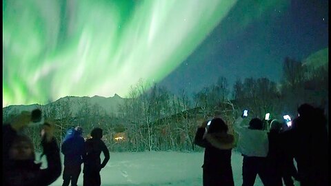 🇳🇴 Tromsø's Enchanting Dance: Chasing the Northern Lights Symphony in Norway's Arctic Skies"