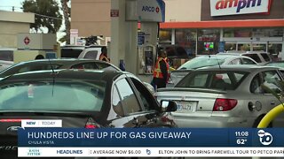 Gas Me Up 2.0: San Diego city leaders host second gas, free food event in Chula Vista