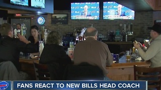 Fan reaction to new Buffalo Bills coach