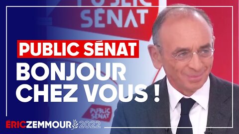 Eric Zemmour invité à Public Sénat