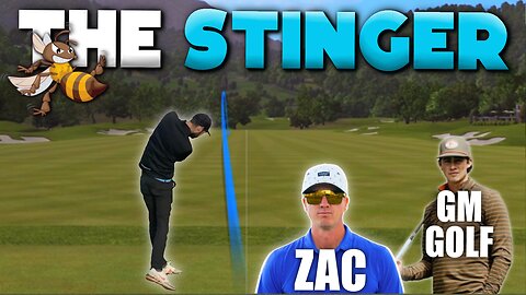 How to Hit The PERFECT Stinger Shot! w/ Help from GM Golf & Zac Radford