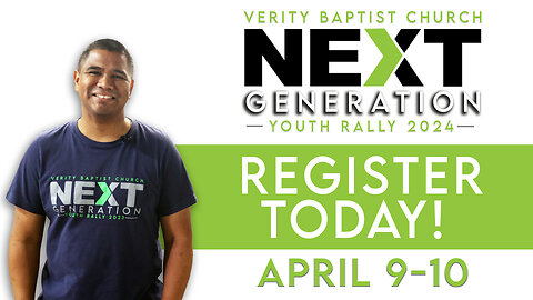 Register Today for the Next Generation Youth Rally!