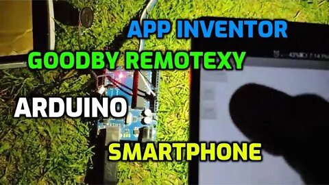 Goodby RemoteXY - Create your own Android Apps to Control Arduino with MIT App inventor - Easy Steps