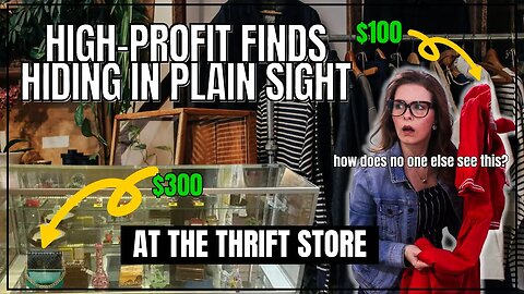 🏆 Did I Strike Gold or Just Waste Money at the Thrift Store? eBay Reseller + High-Profit Finds