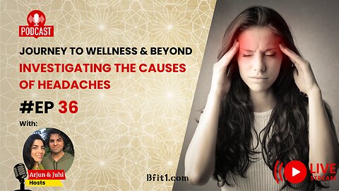 Episode 36: Investigating the Causes of Headaches (Live-Stream Video Recording)