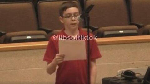 12 year-old Educates School Board - There are Only Two Genders