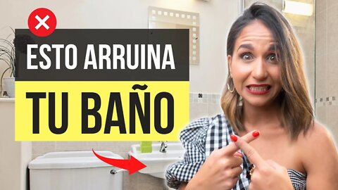 😱 No Cometas estos ERRORES en tu BAÑO! Errores comunes de DISEÑO y cómo solucionarlos FACIL!