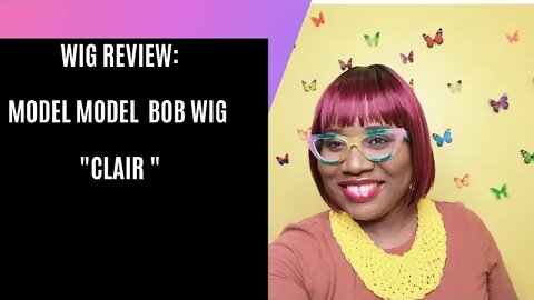 WIG REVIEW: CLAIR, MODEL MODEL - Human Hair Blend Bob (BB-003)