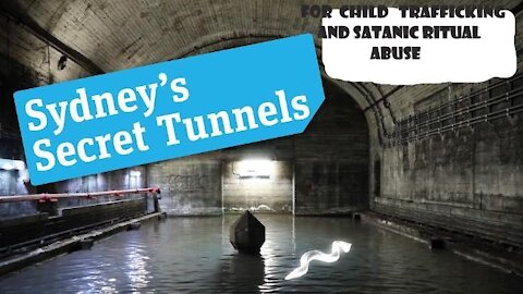 Old Underground Trafficking Tunnels in Sydney Australia